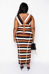PLUS BETTER THAN THE HYPE BANDAGE MIDI DRESS