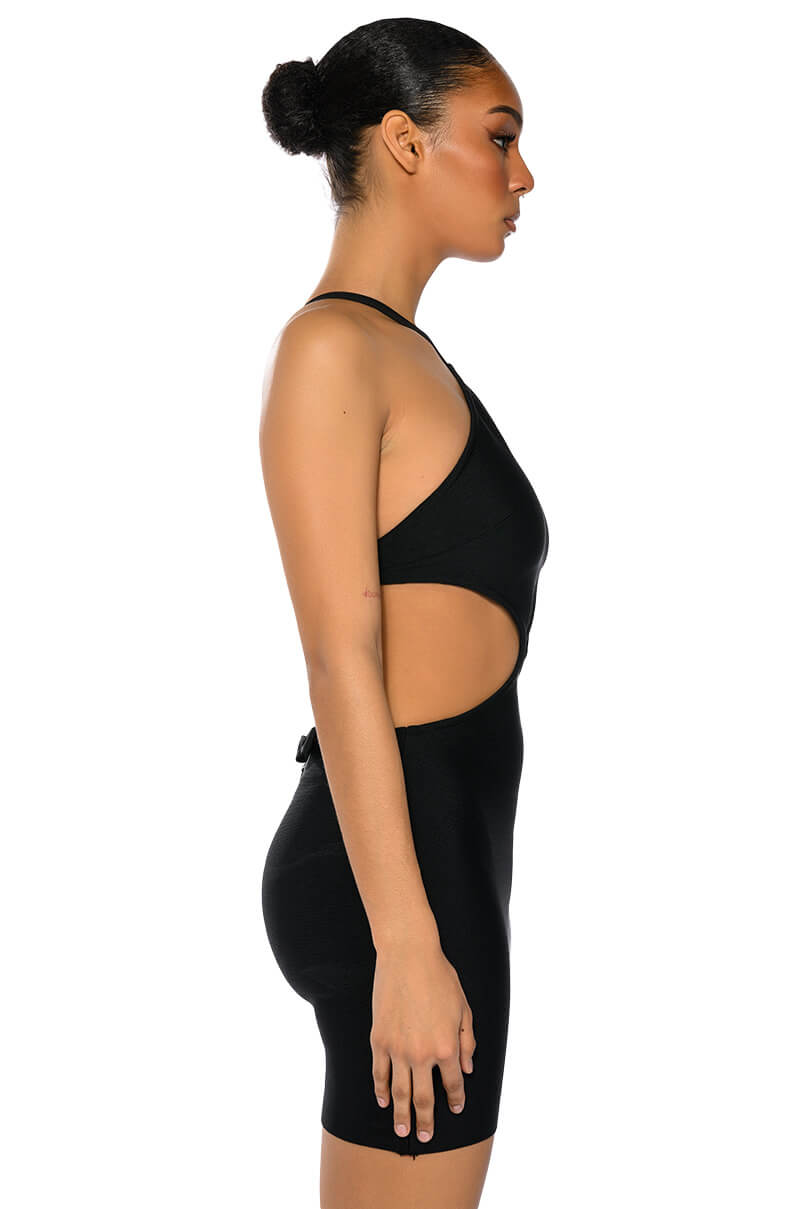 PRAISE ME CUT OUT MINI DRESS