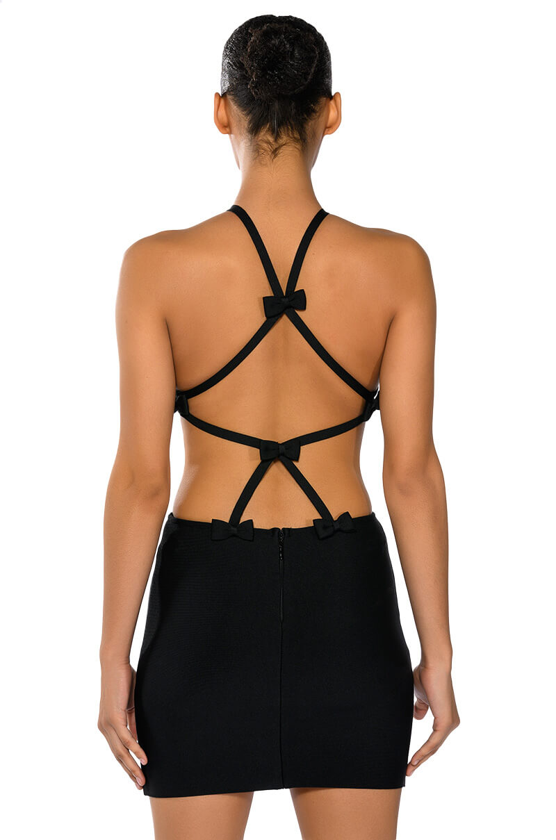 PRAISE ME CUT OUT MINI DRESS