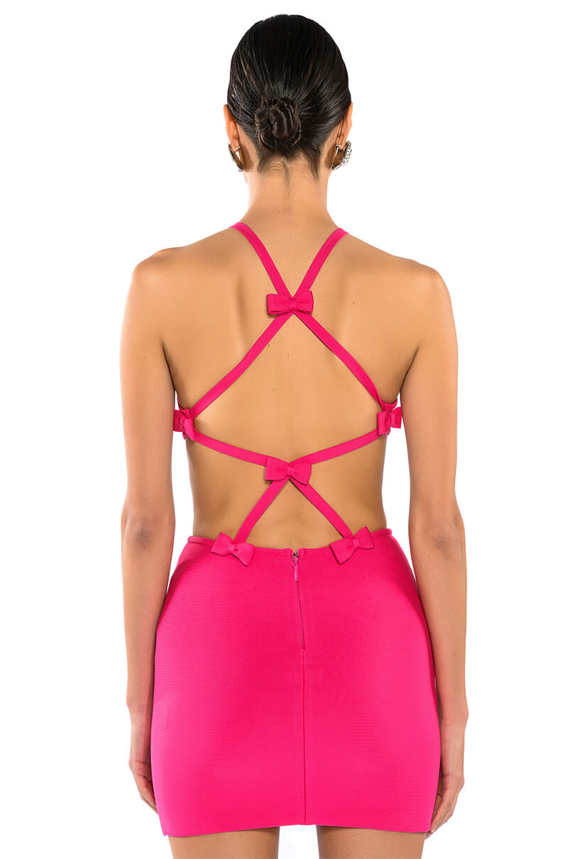 PRAISE ME CUT OUT MINI DRESS