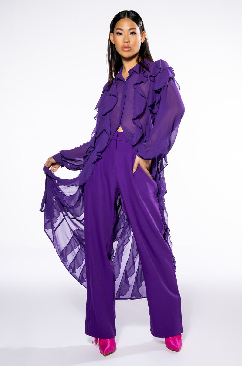PURPLE RAIN TROUSER