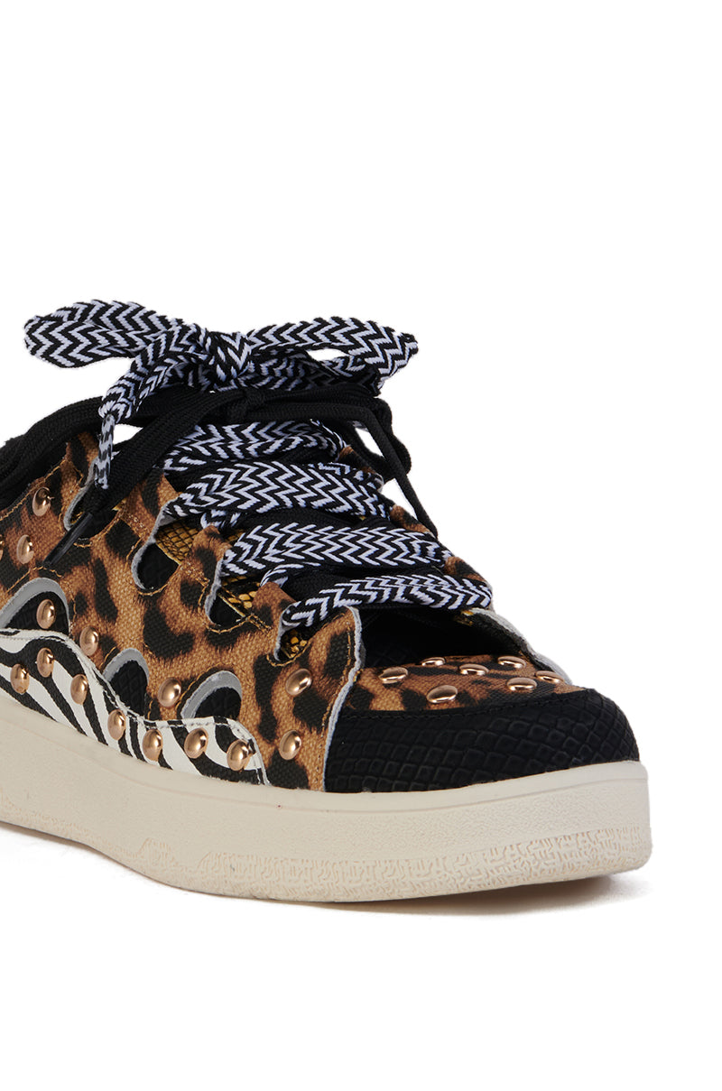 RANI MULTI ANIMAL PRINT SNEAKER