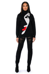 REFLECTIONS LONG SLEEVE SWEATER