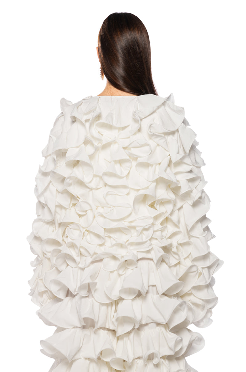 RIPLEY WIDE RUFFLE JACKET