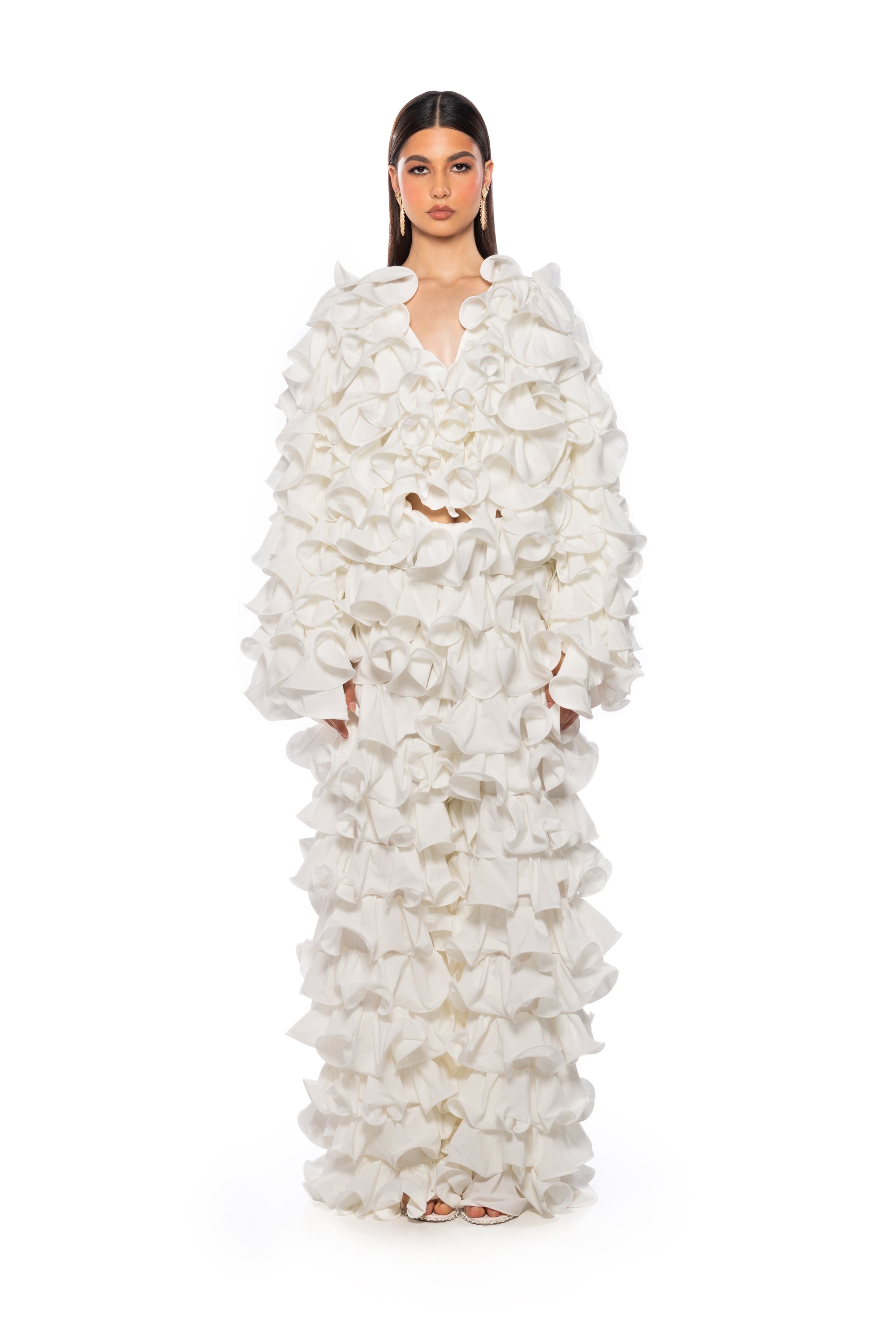 RIPLEY WIDE RUFFLE JACKET