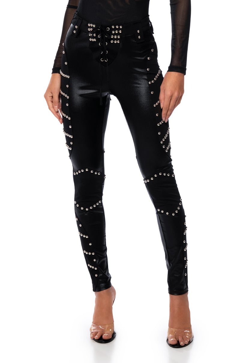 ARIANA HIGH WAISTED FASHION PANTS