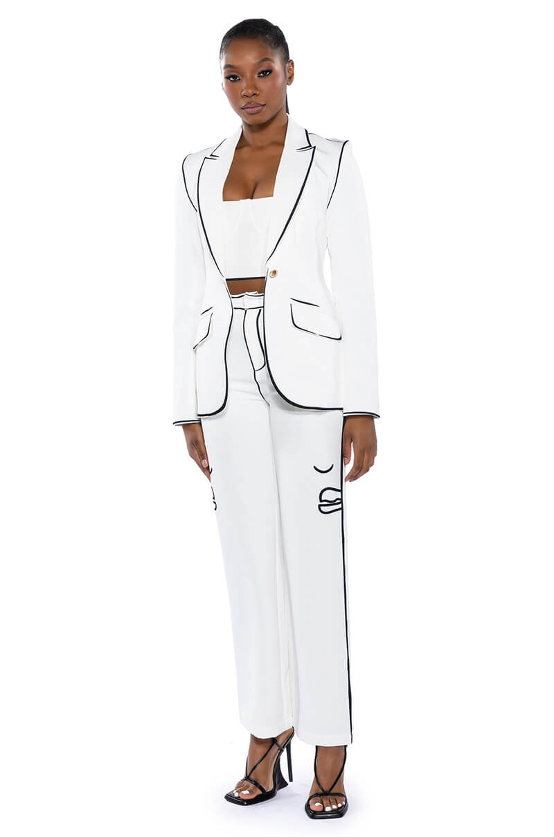 CELIA POP ART SCUBA TOP
