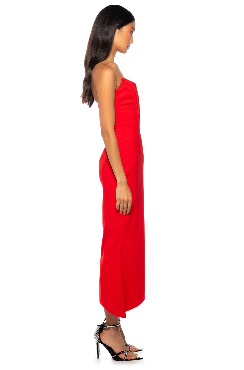 ARIEL CORSET STRAPLESS MERMAID DRESS